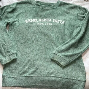 KAPPA ALPHA THETA crewneck sweatshirt size medium
